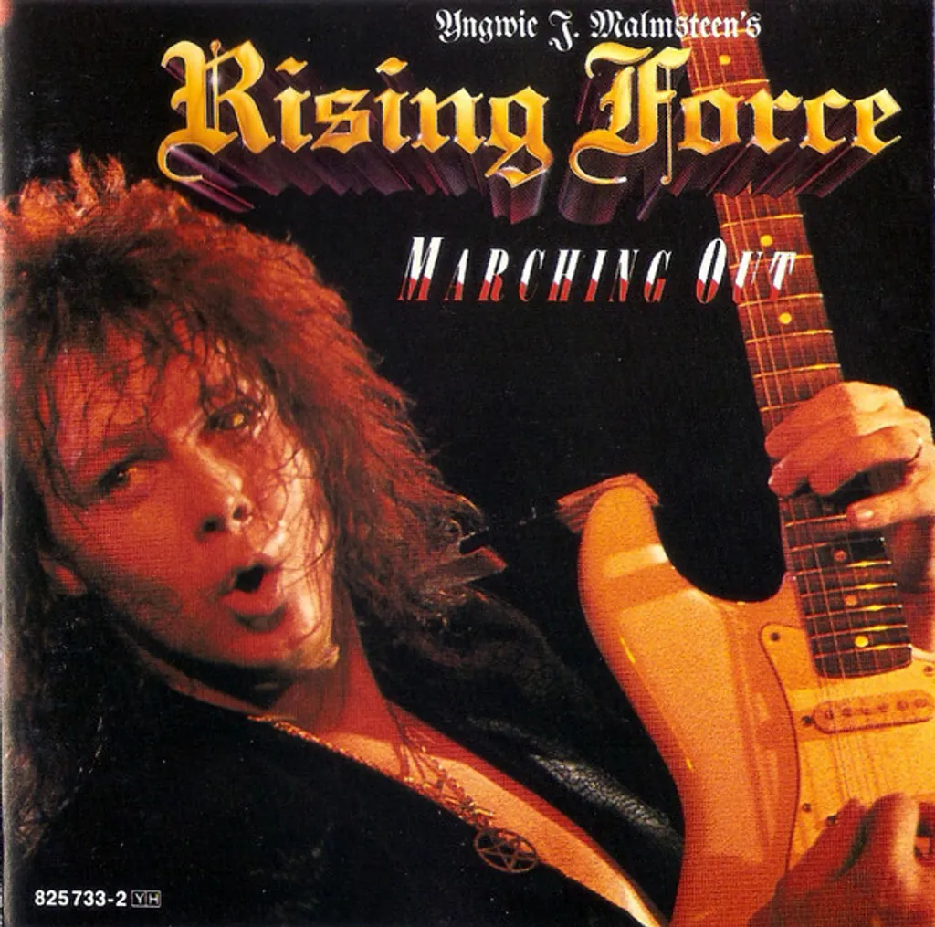 (Used) YNGWIE J. MALMSTEEN'S RISING FORCE Marching Out CD.jpg