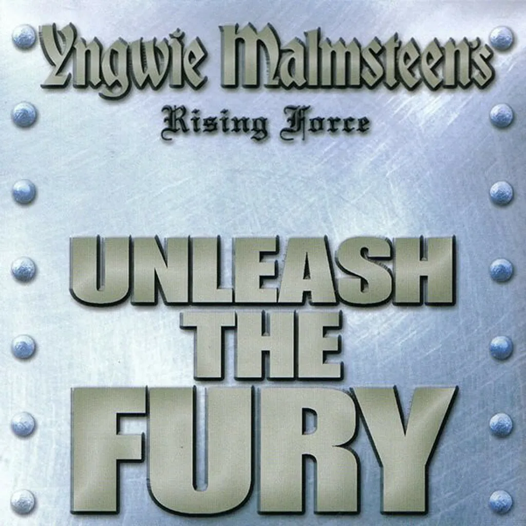 (Used) YNGWIE J. MALMSTEEN'S RISING FORCE Unleash The Fury CD.jpg