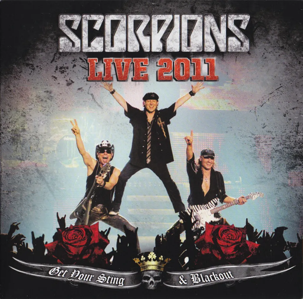 (Used) SCORPIONS Live 2011 (Get Your Sting & Blackout) 2CD.jpg