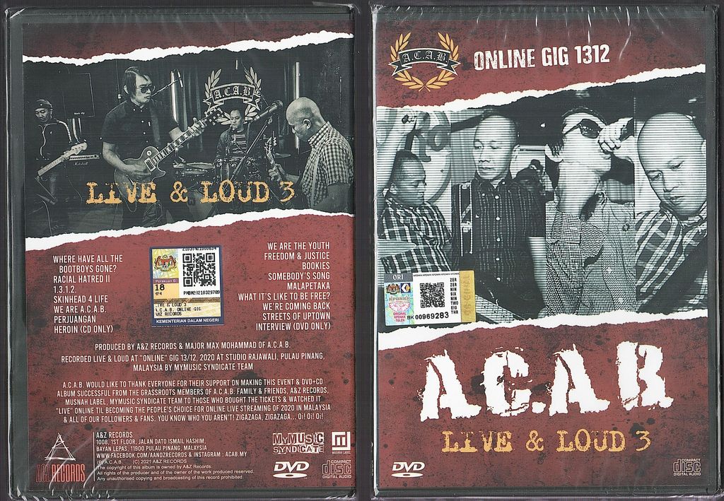 A.C.A.B. Live & Loud 3 Online Gig 1312 CD + DVD.jpg