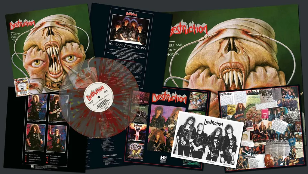 DESTRUCTION Release from Agony (Limited Edition, Reissue, Fire Splatter) LP.jpg