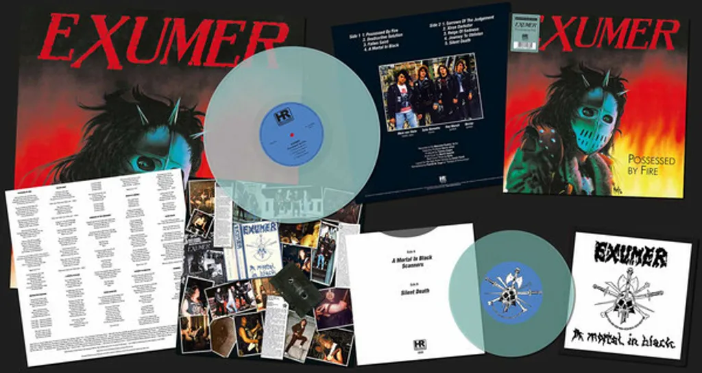 EXUMER Possessed by Fire ( Reissue, Remastered, Repress, Blue) 2LP + 7.jpg