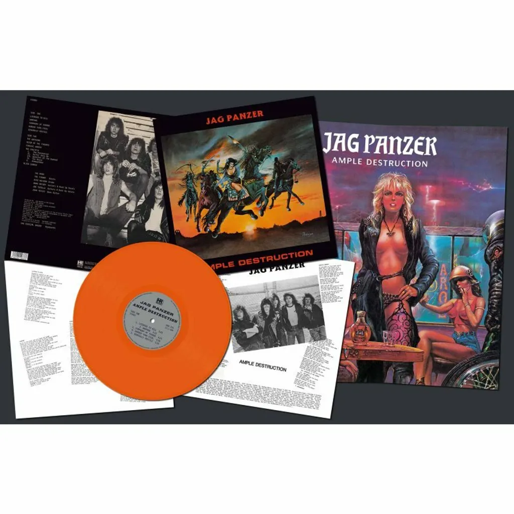 JAG PANZER Ample Destruction (Limited Edition, Reissue, Remastered, Orange Neon) LP.jpg
