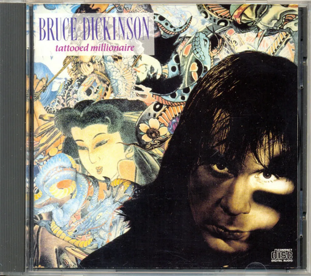 (Used) BRUCE DICKINSON Tattooed Millionaire CD.jpg