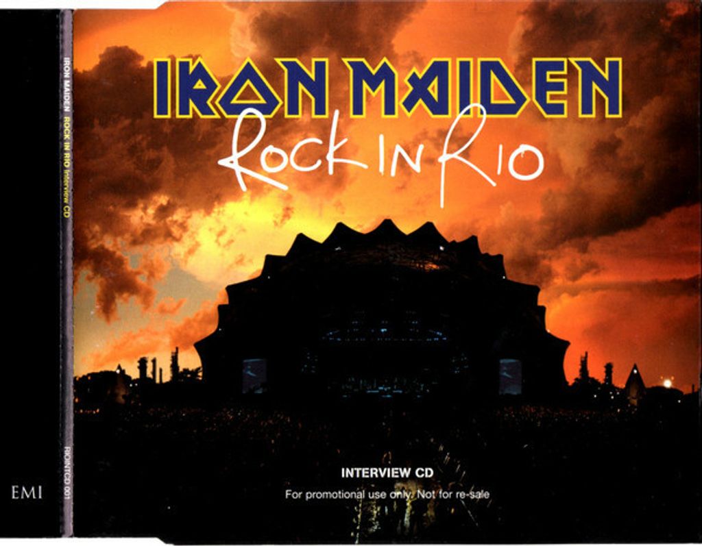 (Used) IRON MAIDEN Rock In Rio - Interview CD.jpg