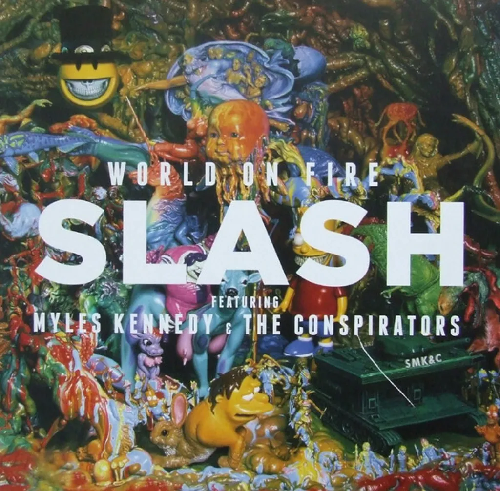 SLASH Featuring Myles Kennedy And The Conspirators - World on Fire 2LP.jpg