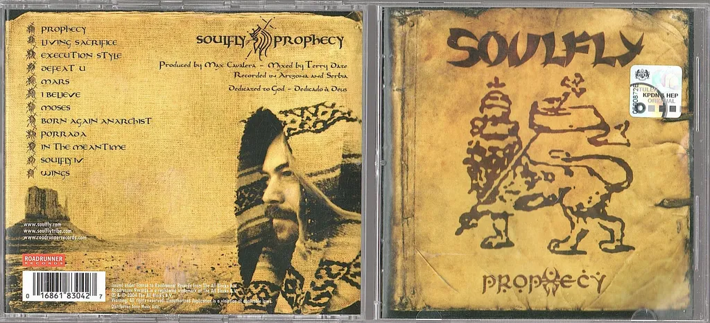 (Used) SOULFLY Prophecy CD.jpg