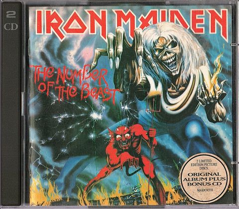 (Used) IRON MAIDEN The Number Of The Beast (Limited Edition) 2CD.jpg