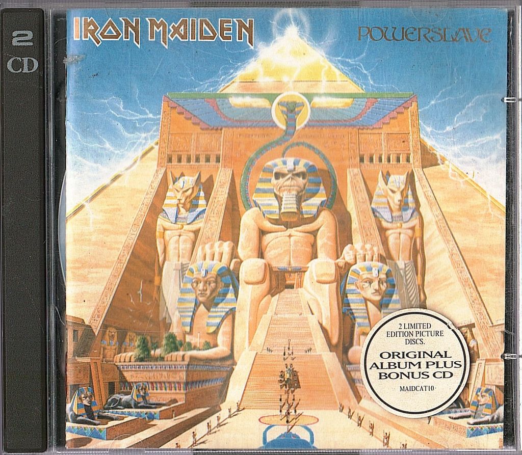 (Used) IRON MAIDEN Powerslave (Limited Edition) 2CD.jpg