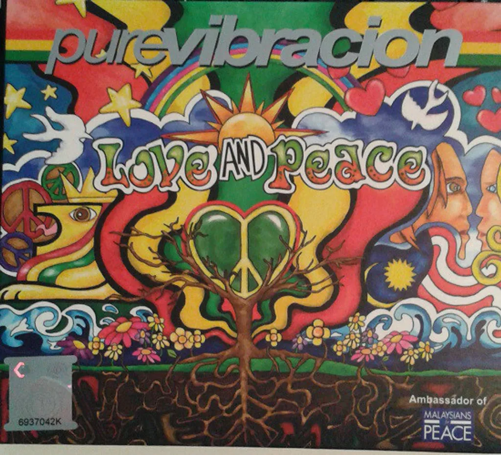 PURE VIBRACION Love And Peace (Digipak) CD.jpg