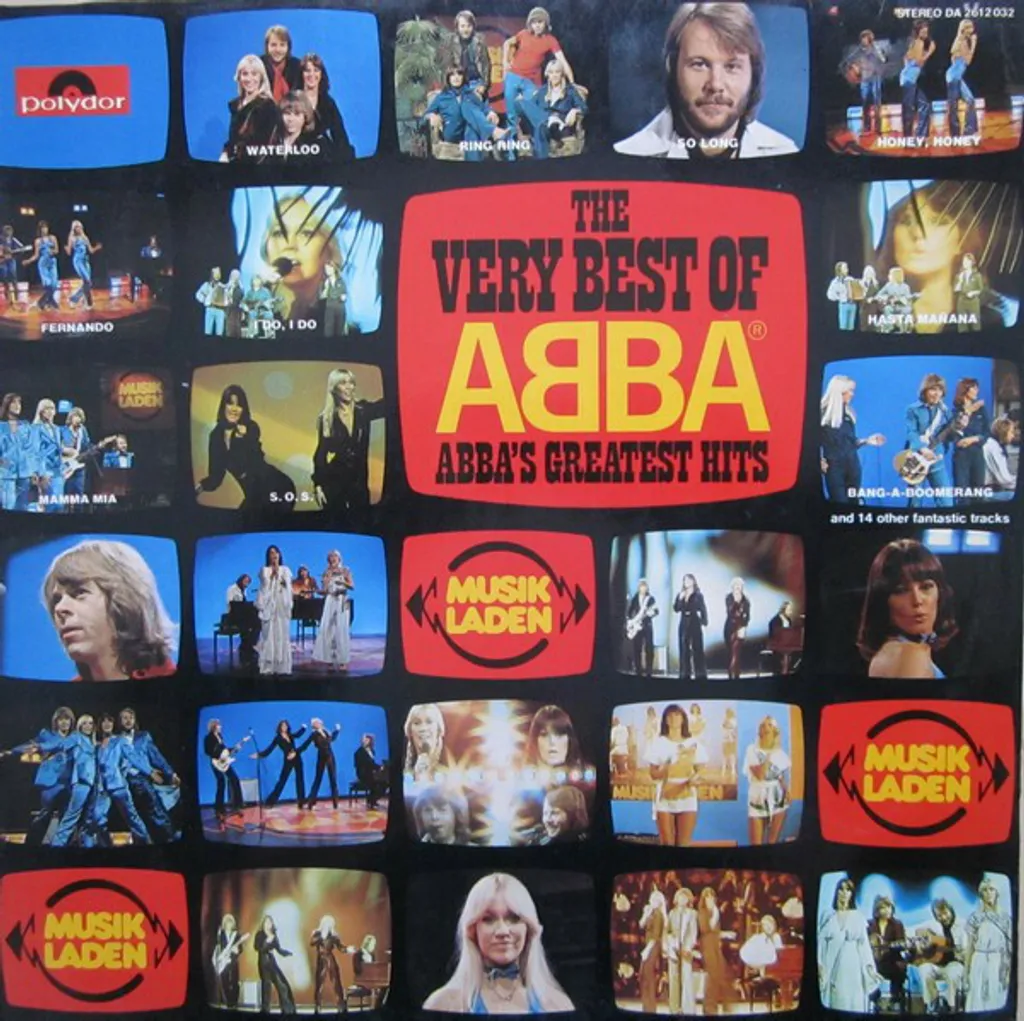 (Used) ABBA The Very Best Of ABBA (ABBA's Greatest Hits) 2LP.jpg