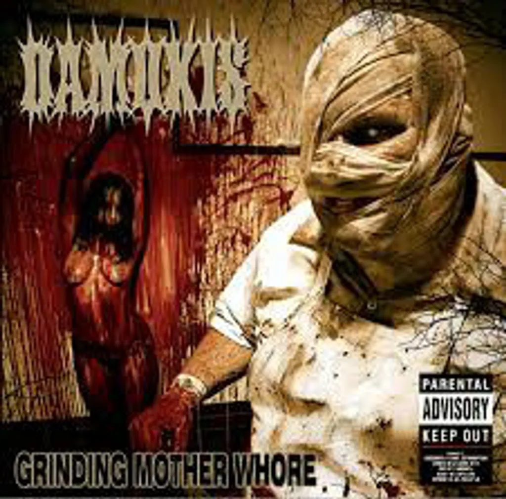 (Used) DAMOKIS Grinding Mother Whore CD.jpg