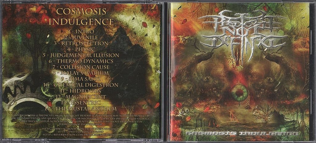 (Used) PREDICATE NOT DEFINED Cosmosis Indulgence CD.jpg