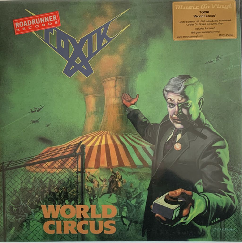 TOXIK World Circus (Limited Edition, Numbered, Reissue, Stereo, Green) LP.jpg