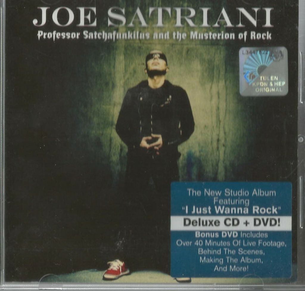 (Used) JOE SATRIANI Professor Satchafunkilus And The Musterion Of Rock CD+DVD.jpg
