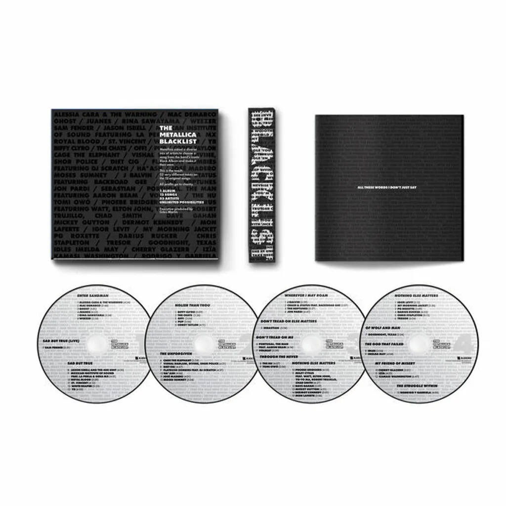 METALLICA Blacklist Album 4-CD.jpg