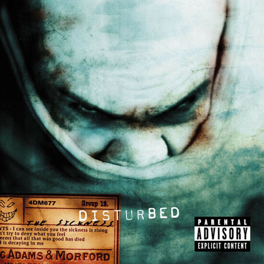 (Used) DISTURBED The Sickness CD.jpg