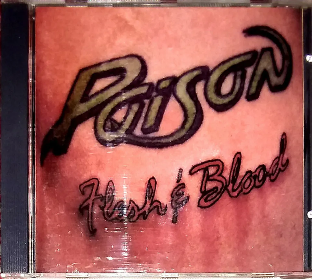 (Used) POISON Flesh & Blood CD.jpg