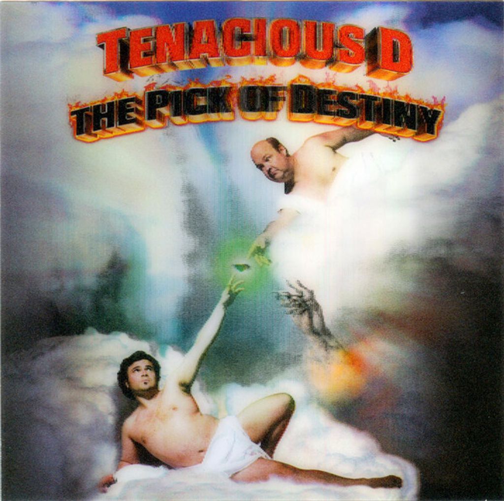 (Used) TENACIOUS D The Pick Of Destiny (Hologram cover) CD.jpg