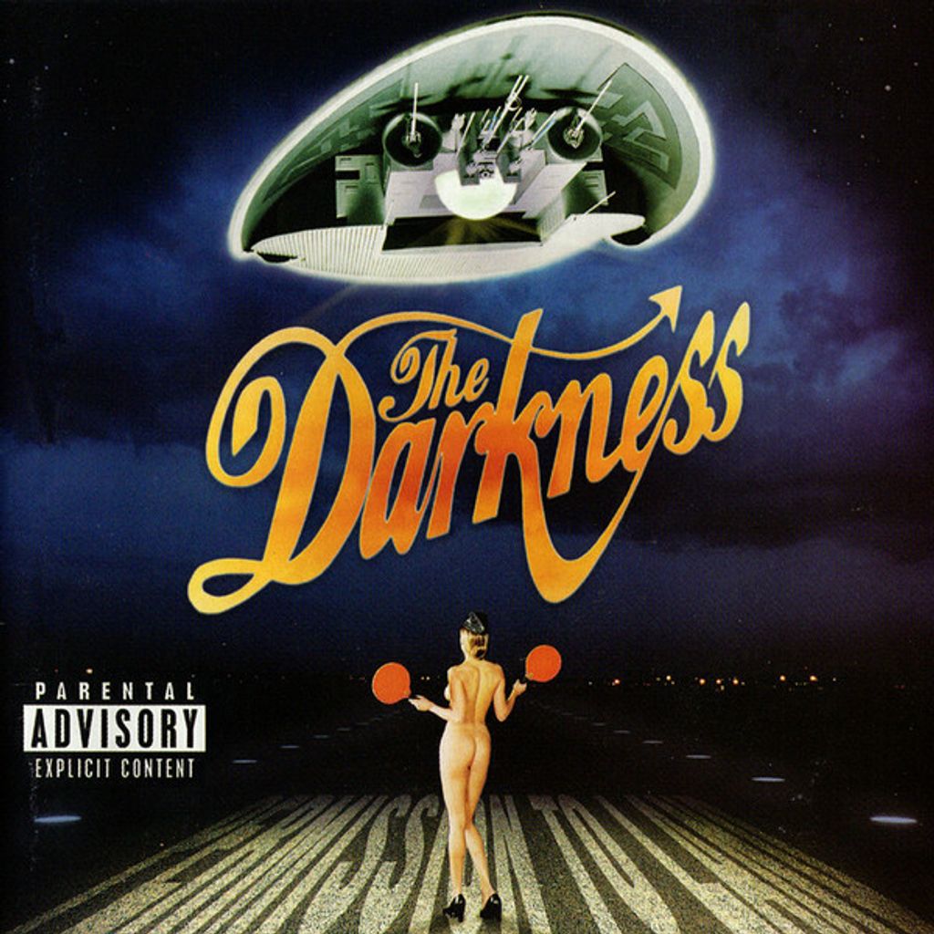 (Used) THE DARKNESS Permission To Land CD @.jpg