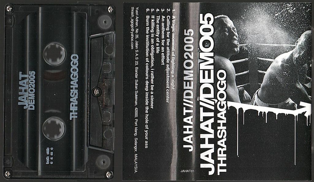 (Used) JAHAT - Demo2005 - Thrashagogo CASSETTE TAPE.jpg