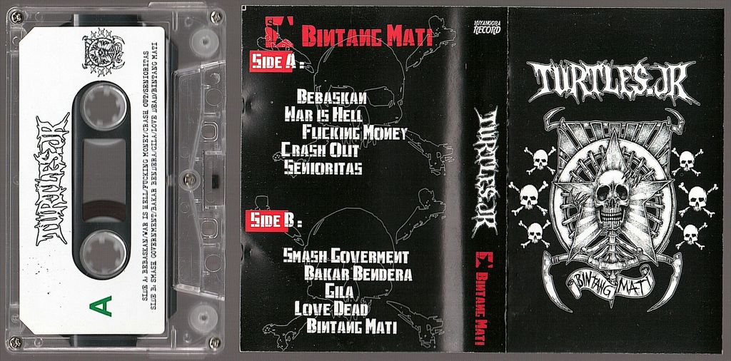 (Used) TURTLES JR. Bintang Mati CASSETTE TAPE.jpg