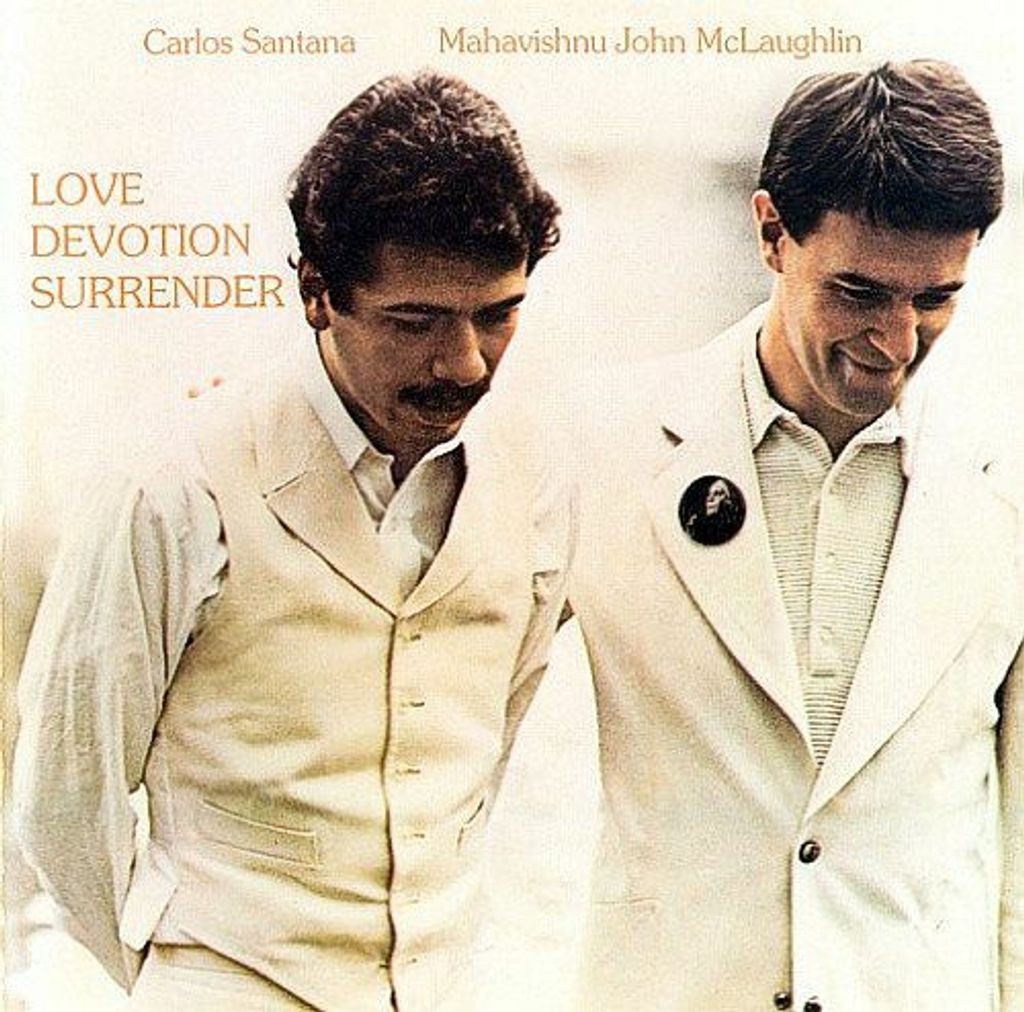 (Used) CARLOS SANTANA - MAHAVISHNU JOHN McLAUGHLIN Love Devotion Surrender CD.jpg