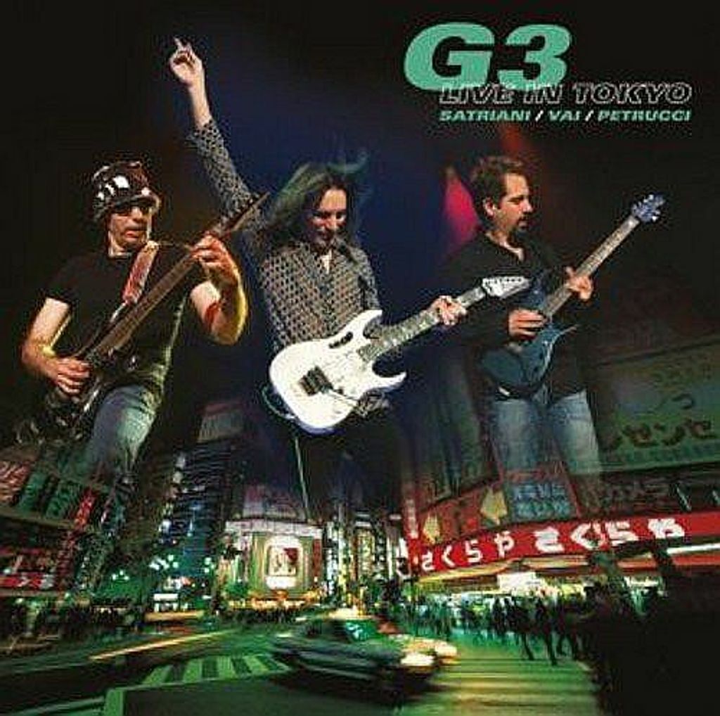 (Used) JOE SATRIANI, STEVE VAI, JON PETRUCCI G3 Live In Tokyo 2CD.jpg