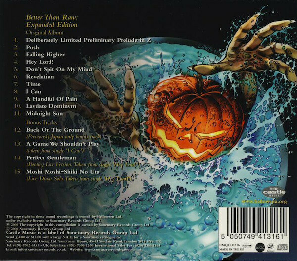HELLOWEEN ハロウィン / Better Than Raw ベター・ザン・ロウ (SHM--紙