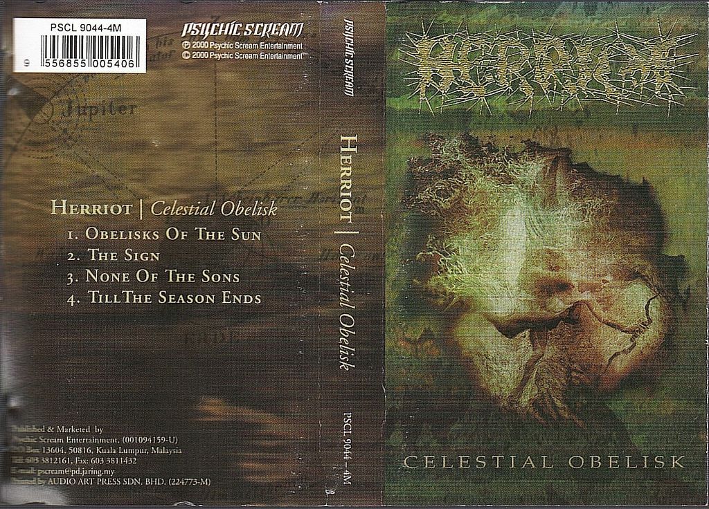 (Used) HERRIOT Celestial Obelisk CASSETTE TAPE.jpg