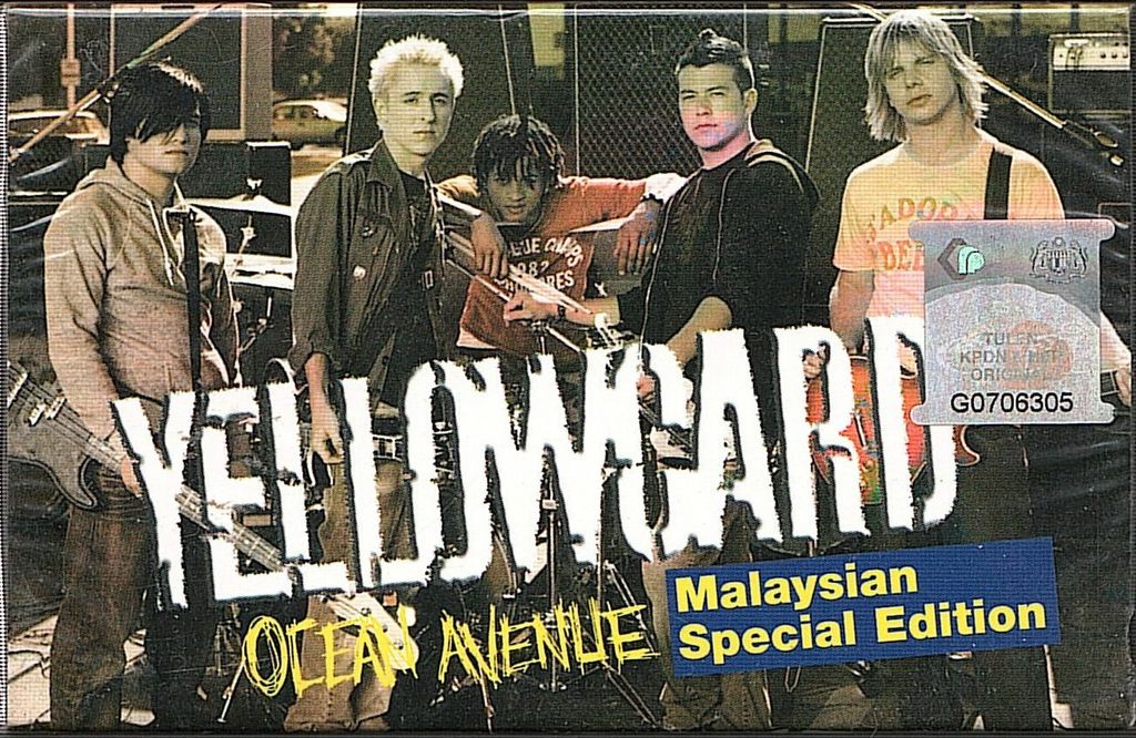 (NOS) YELLOWCARD Ocean Avenue (Malaysian Special Edition) CASSETTE TAPE.jpg