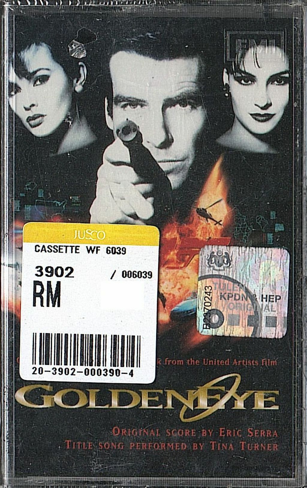 (NOS) ERIC SERRA Goldeneye (Original Motion Picture Soundtrack) CASSETTE TAPE.jpg