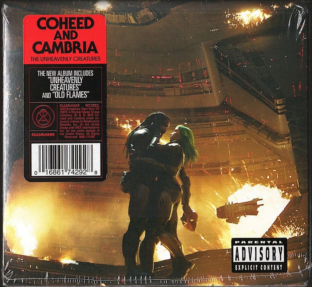 COHEED AND CAMBRIA The Unheavenly Creatures CD.jpg