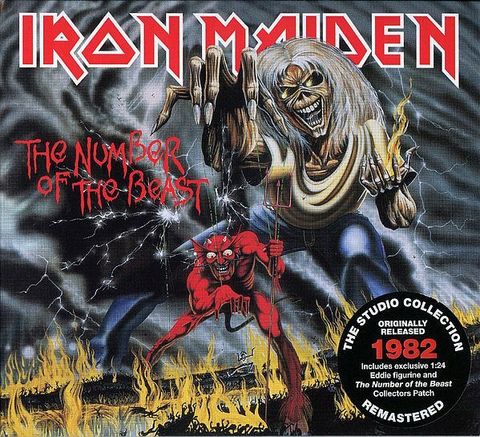 IRON MAIDEN The Number of The Beast (The Studio Collection Remastered, digipak) CD Parlophone.jpg