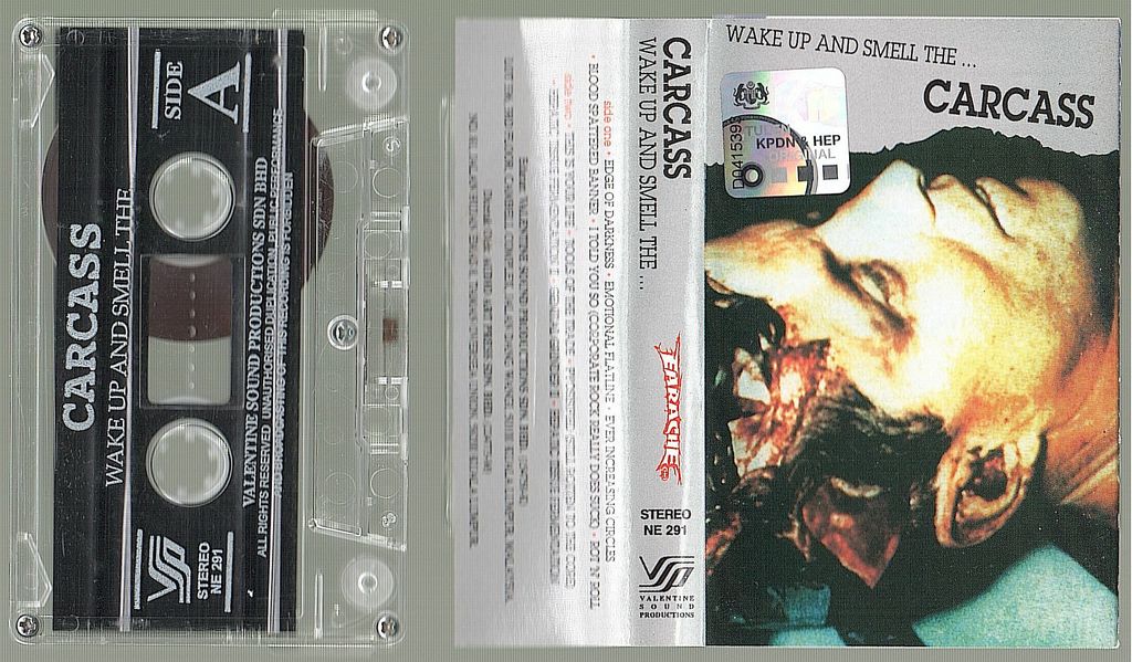 (Used) CARCASS Wake Up And Smell The... CASSETTE TAPE.jpg