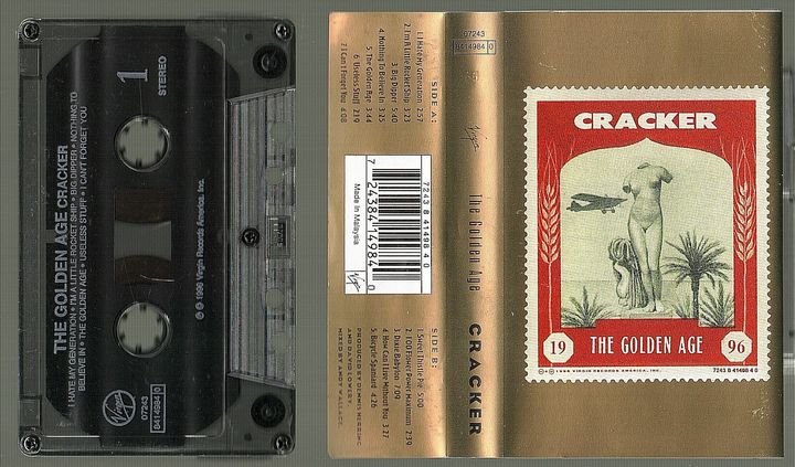 (Used) CRACKER  The Golden Age CASSETTE TAPE.jpg