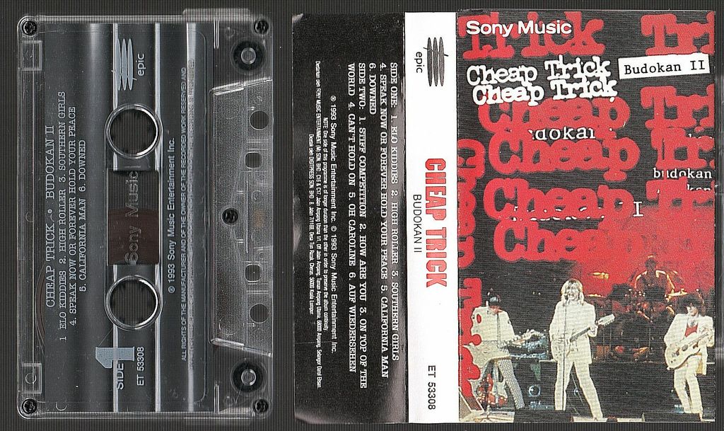 (Used) CHEAP TRICK Budokan II CASSETTE TAPE.jpg