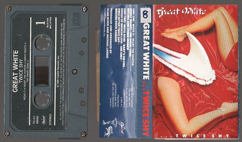 (Used) GREAT WHITE ... Twice Shy CASSETTE TAPE.jpg