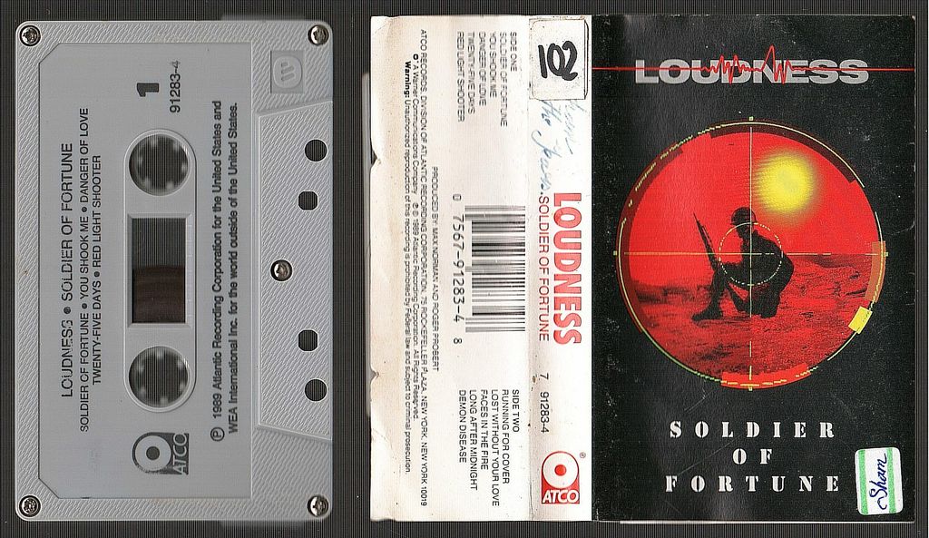 (Used) LOUDNESS Soldier Of Fortune CASSETTE TAPE.jpg