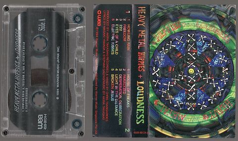 (Used) LOUDNESS Heavy Metal Hippies CASSETTE TAPE.jpg