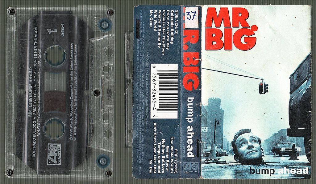 (Used) MR. BIG Bump Ahead CASSETTE TAPE.jpg