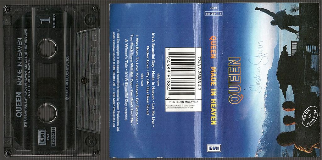 (Used) QUEEN Made In Heaven CASSETTE TAPE.jpg