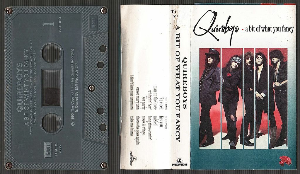 (Used) THE QUIREBOYS A Bit Of What You Fancy.jpg