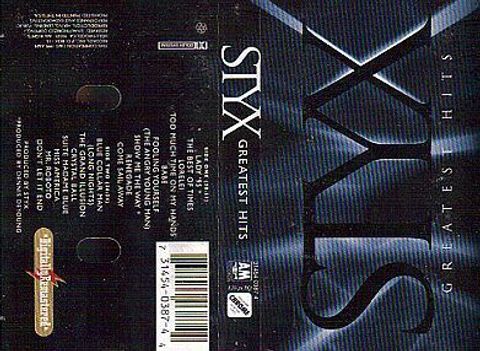 (Used) STYX Greatest Hits CASSETTE TAPE.jpg