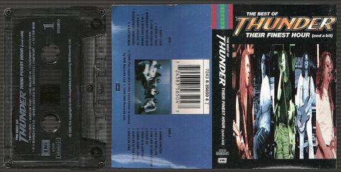 (Used) THUNDER The Best Of Thunder - Their Finest Hour (And A Bit) CASSETTE TAPE.jpg