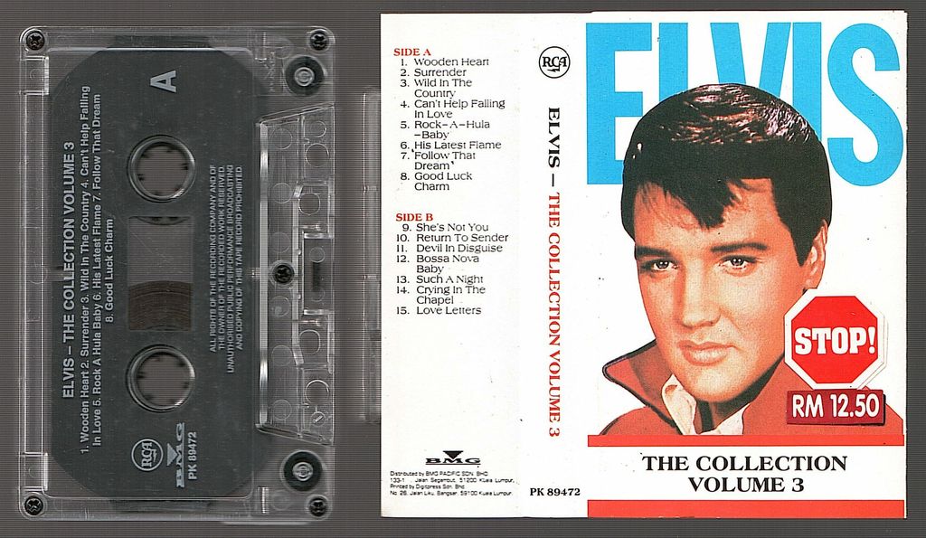 (Used) ELVIS The Collection Volume 3 CASSETTE TAPE.jpg