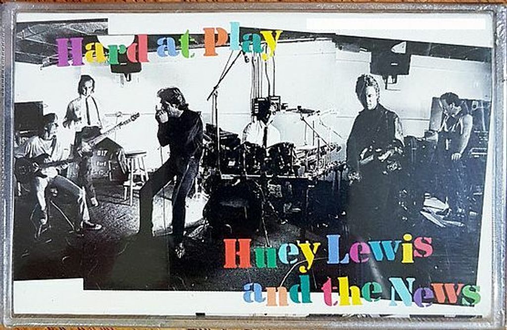(Used) HUEY LEWIS AND THE NEWS Hard At Play CASSETTE TAPE.jpg