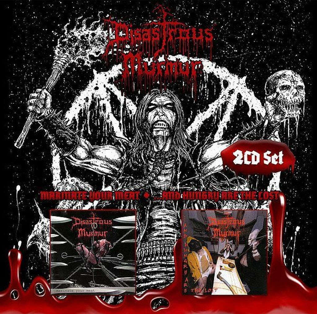 DISASTROUS MURMUR 2 CD Set Marinate Your Meat - ...And Hungry Are The Lost 2CD.jpg