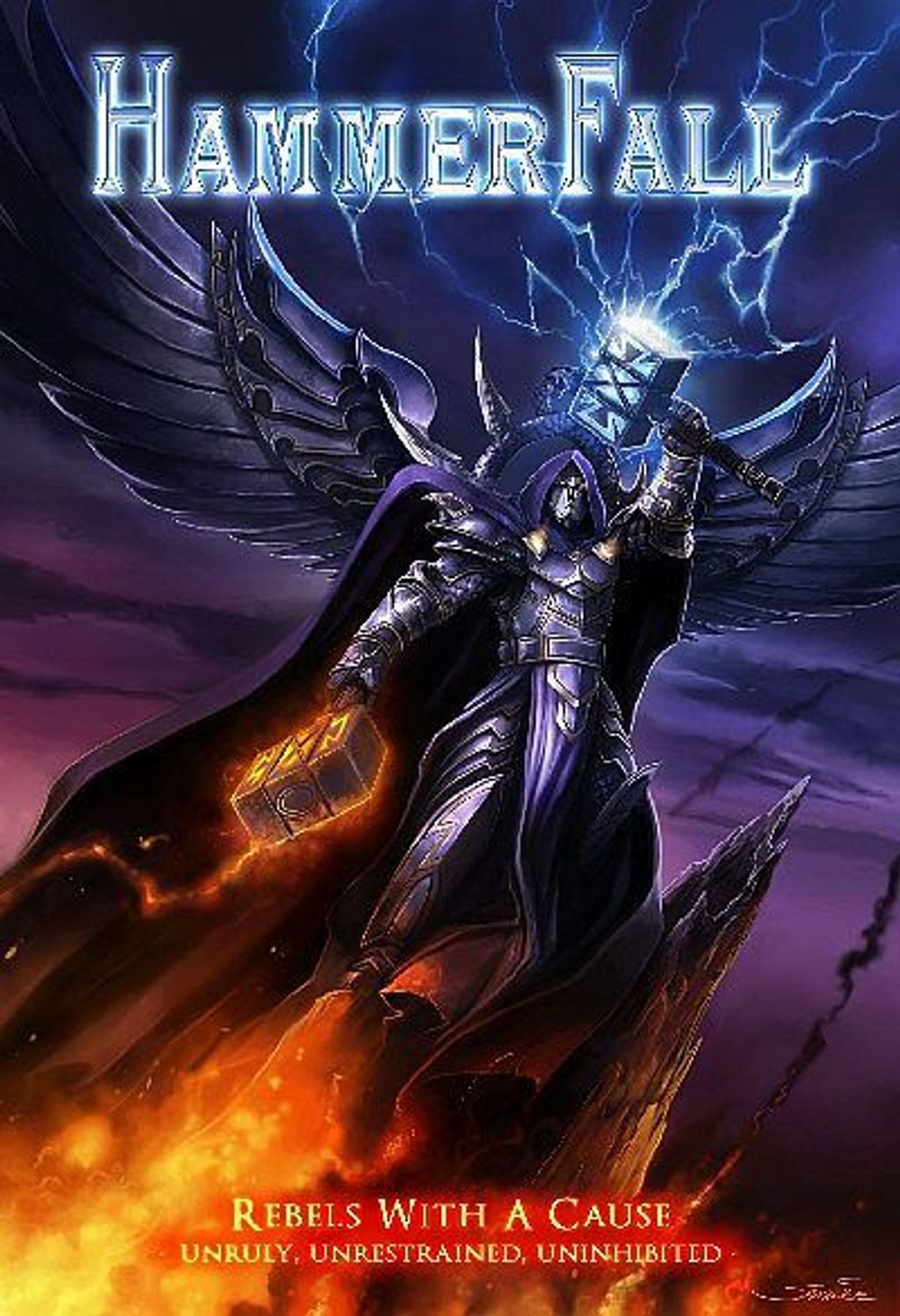 HAMMERFALL Rebels With A Cause (Unruly, Unrestrained, Uninhibited) DVD+CD.jpg