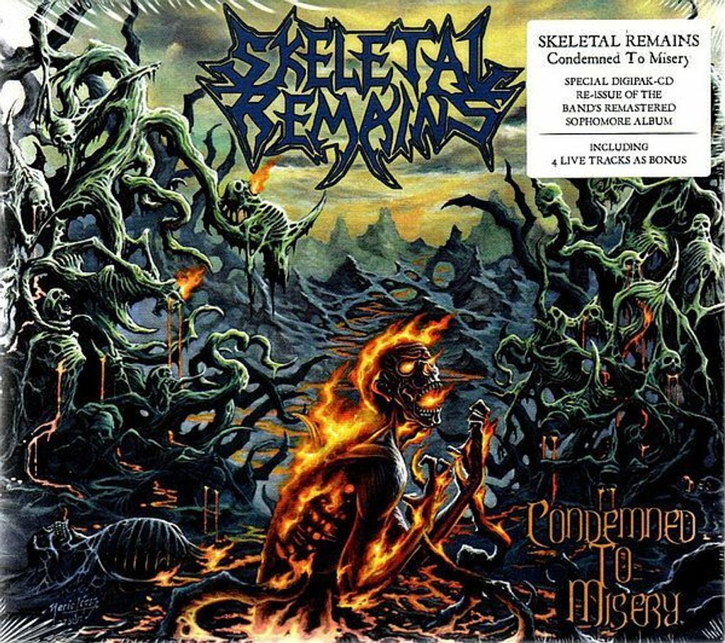 SKELETAL REMAINS Condemned To Misery (Remastered, Digipak) CD.jpg
